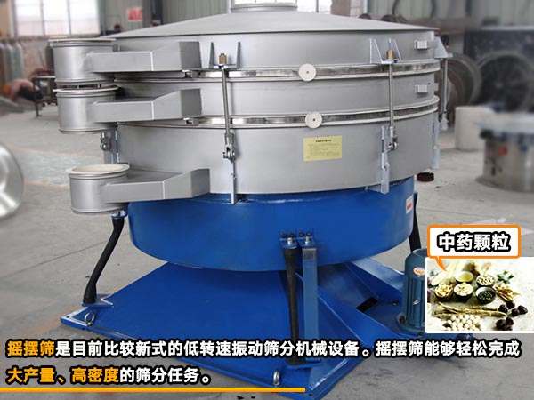 中藥濃縮顆粒劑搖擺篩 中藥濃縮顆粒劑搖擺篩
