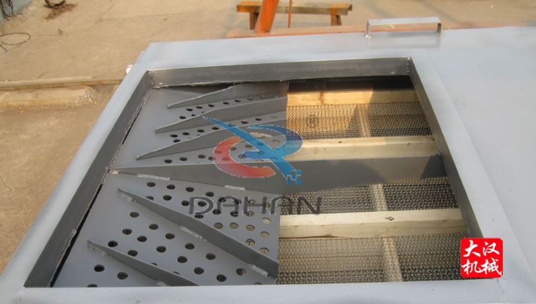 電石粉直線篩進料口 電石粉直線篩進料口